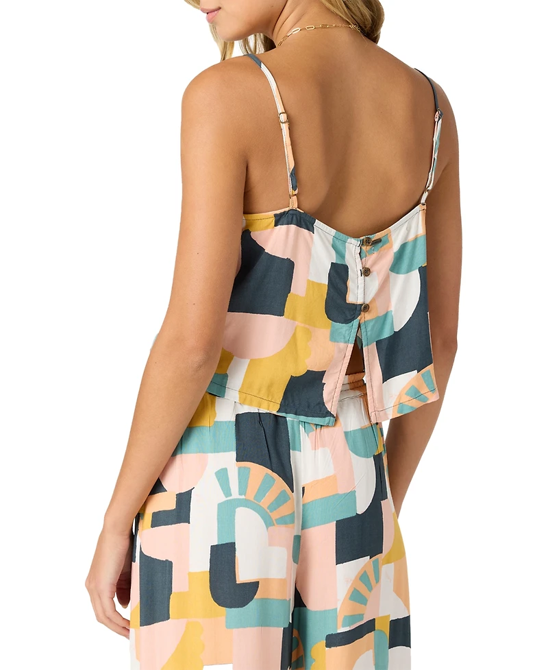 O'Neill Juniors' Linata Woven Tank Top