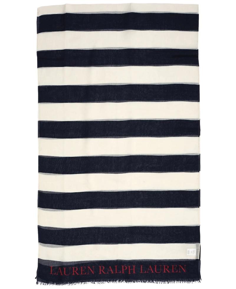 Lauren Ralph Stripe Logo Wrap