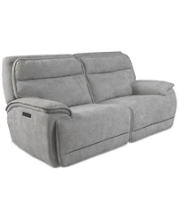Ozryn 2-Pc. Fabric Sofa with 2 Power Motion Chairs, Exclusively at Macy's