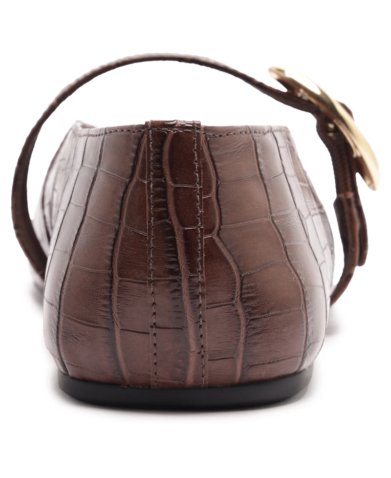 Arezzo Women's Erica Round Toe Ballet Flats