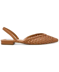 Dv Dolce Vita Women's Cashe Woven Slingback Pointed-Toe Flats