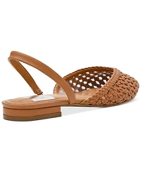 Dv Dolce Vita Women's Cashe Woven Slingback Pointed-Toe Flats