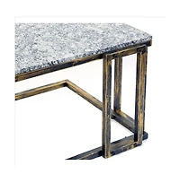Granite Top Plant Stand for Elegant and Sturdy Indoor or Outdoor Display