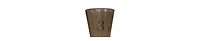 Set of 3 Round Wooden Planters – Various Sizes for Indoor & Outdoor Use