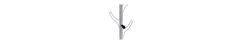 Wall-Mounted Hook Rack – 8 Hooks for Coats, Hats & Accessories