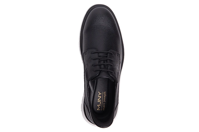 Marc Joseph New York Men's Cloud Street Hands-Free Slip On Lightweight Leather Oxfords
