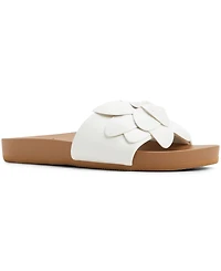 Roxy Women's Flower Girl Slip-On Flat Sandals