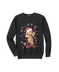 KingSize Big & Tall Graphic Fleece Sweatshirt