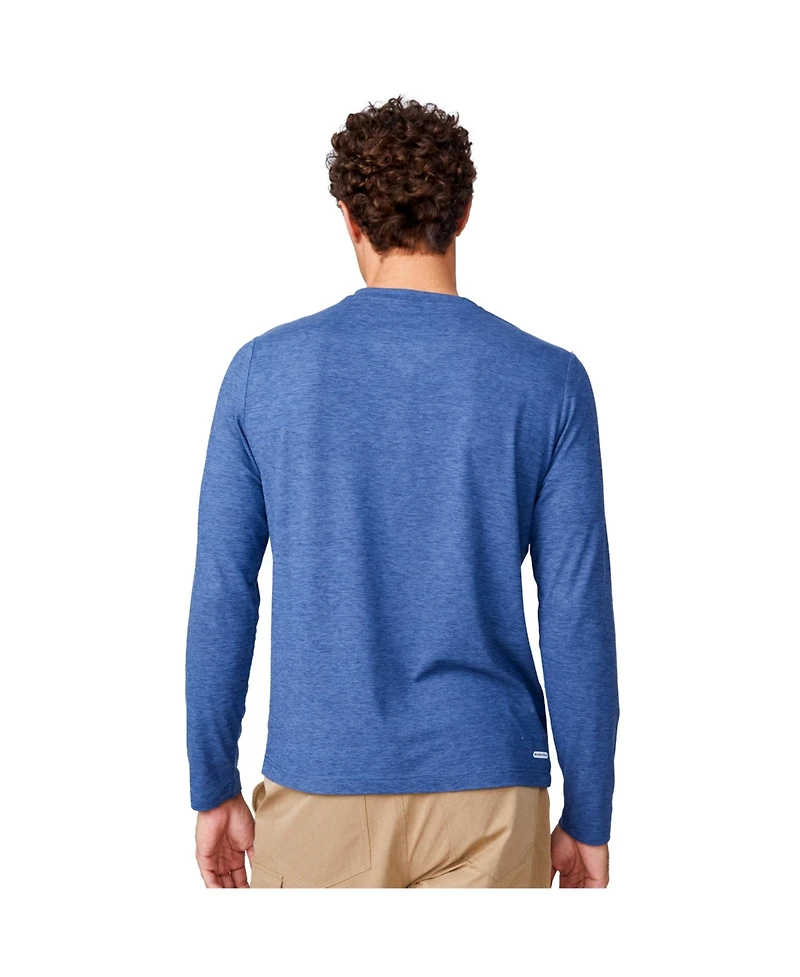 Free Country Men's Henley Long Sleeve Shirt