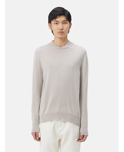 Gobi Cashmere Men's Double-Neckline Cashmere Sweater