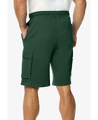KingSize Men's French Terry Cargo Shorts