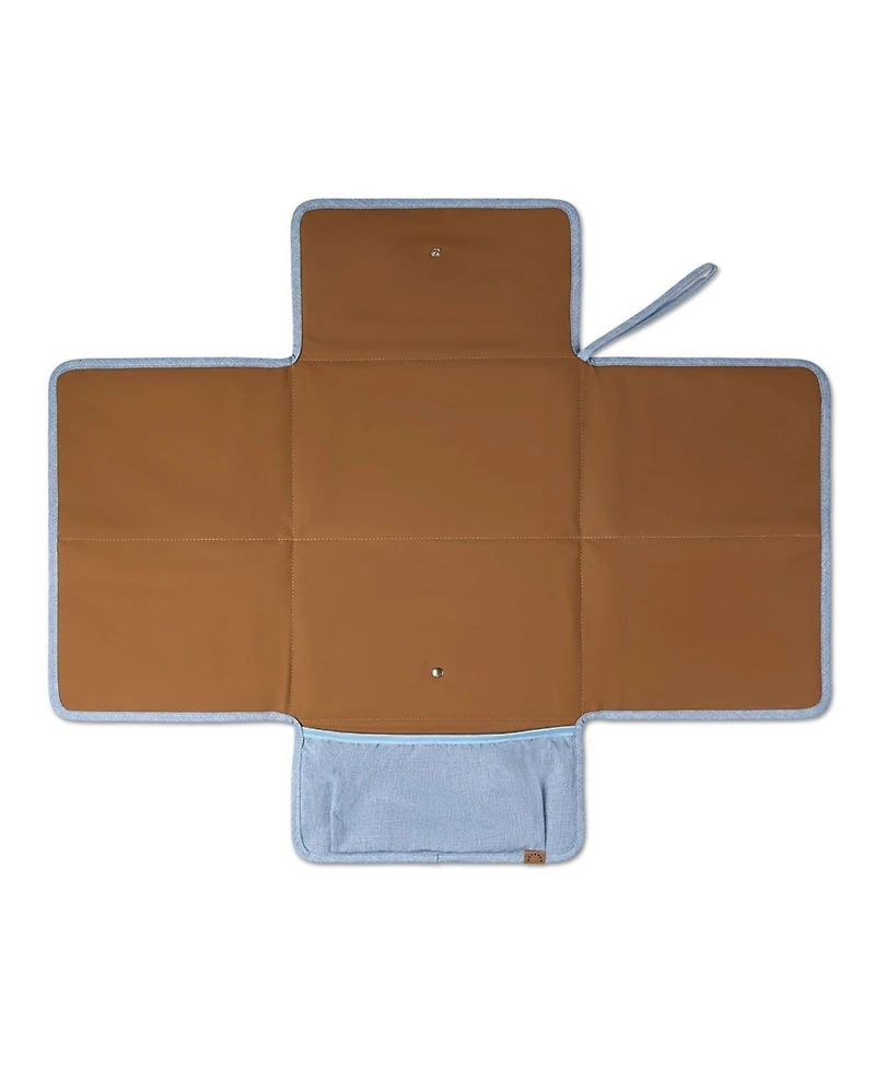 MeMoi Quilted Diaper Changing Clutch Purse