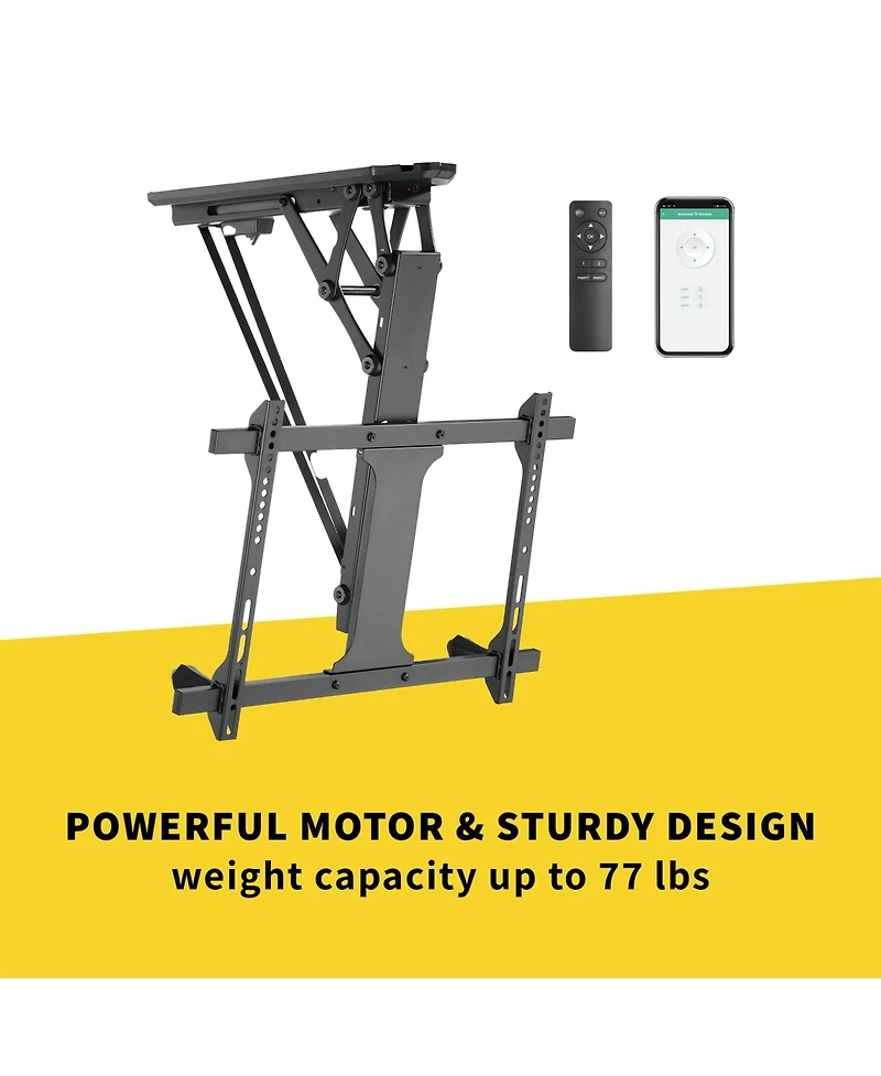 ProMounts Motorized Ceiling Tv Mount For Tvs 32"