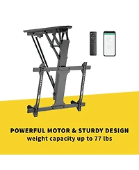 ProMounts Motorized Ceiling Tv Mount For Tvs 32"