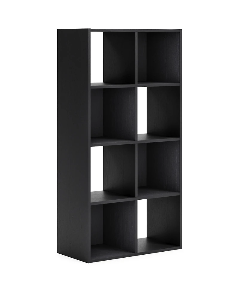 8-Cube Storage Bookcase – Tall Wooden Organizer for Books & Decor