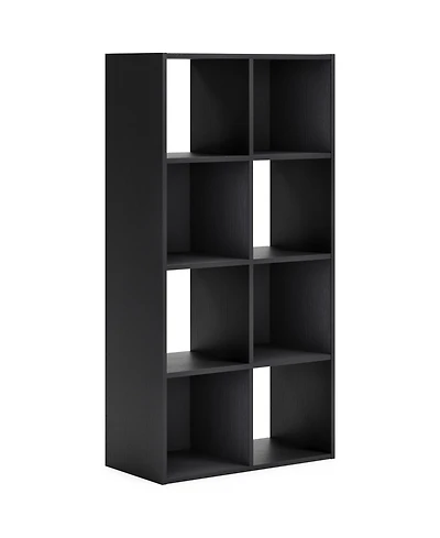 8-Cube Storage Bookcase – Tall Wooden Organizer for Books & Decor