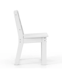 Outdoor Hdpe Kids Plastic Toddler Dining Chair (Set of Two)