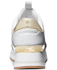 Michael Kors Women's Raina Lace-Up Trainer Running Sneakers