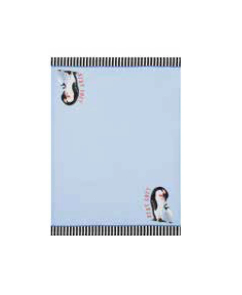 Yvonne Ellen Christmas Penguin Cotton Apron and Kitchen Towel Set
