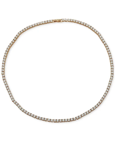 Anne Klein Crystal Tennis Style 16" Collar Necklace