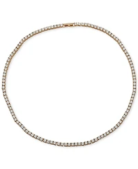 Anne Klein Crystal Tennis Style 16" Collar Necklace