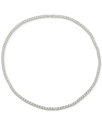 Anne Klein Crystal Tennis Style 16" Collar Necklace