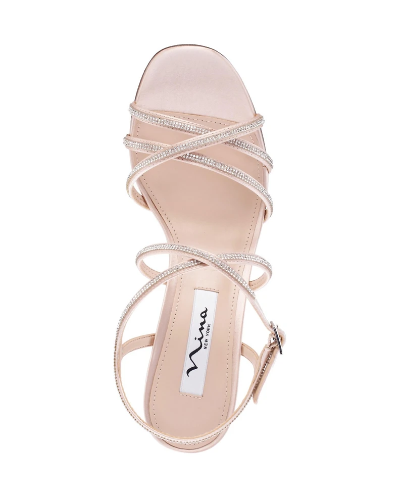 Nina Women's Anna Embellished Evening Sandals