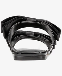 Aaj By Aminah Women's Jody Bow Flat Sandals