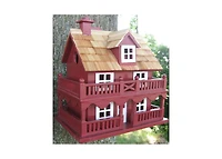 Wood Birdhouse Made from Kiln-Dried Hardwood for Durable Outdoor Use