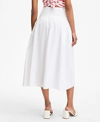 On 34th Women's Drop-Waist Midi Skirt, Exclusively at Macy's