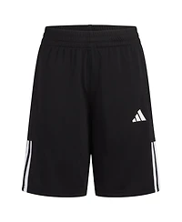 adidas Big Boys Elastic Waistband Sereno Shorts