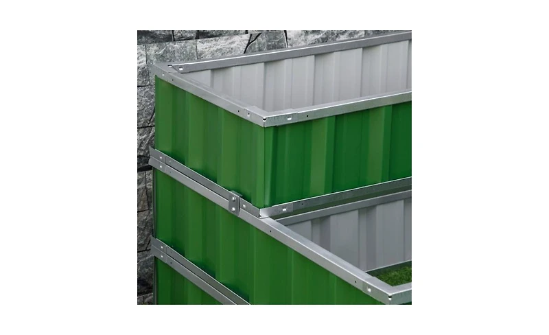 Raised Garden Bed Durable Wooden Planter for Vegetables, Herbs, and Flowers