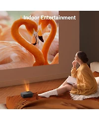 Elephas Mini Projector 1080P Portable Projector, Compatible with iOS/Android/ Windows/Tv/Hdmi/Usb 1PC