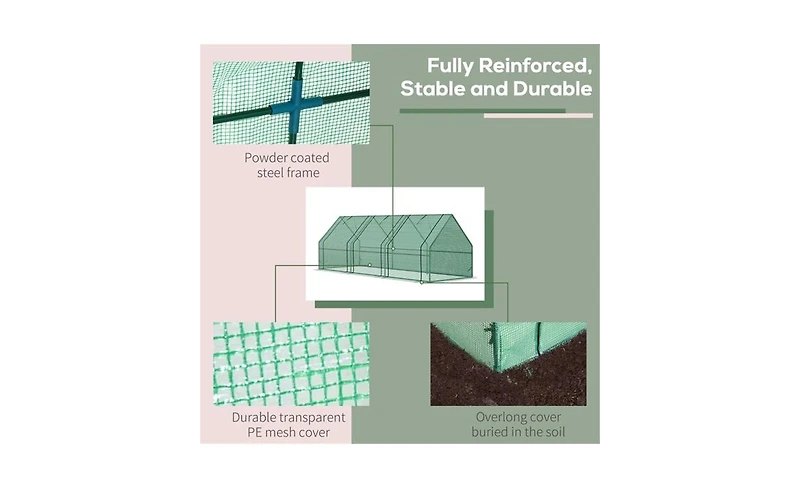 Mini Greenhouse for Garden Compact Indoor-Outdoor Plant Growing Solution