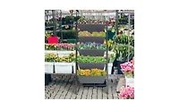 Raised Garden Bed Durable Planter Box for Growing Vegetables, Herbs, and Flowers