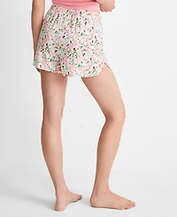 State of Day Women's Floral Knit Drawstring Shorts Xs-3X, Exclusively at Macy's