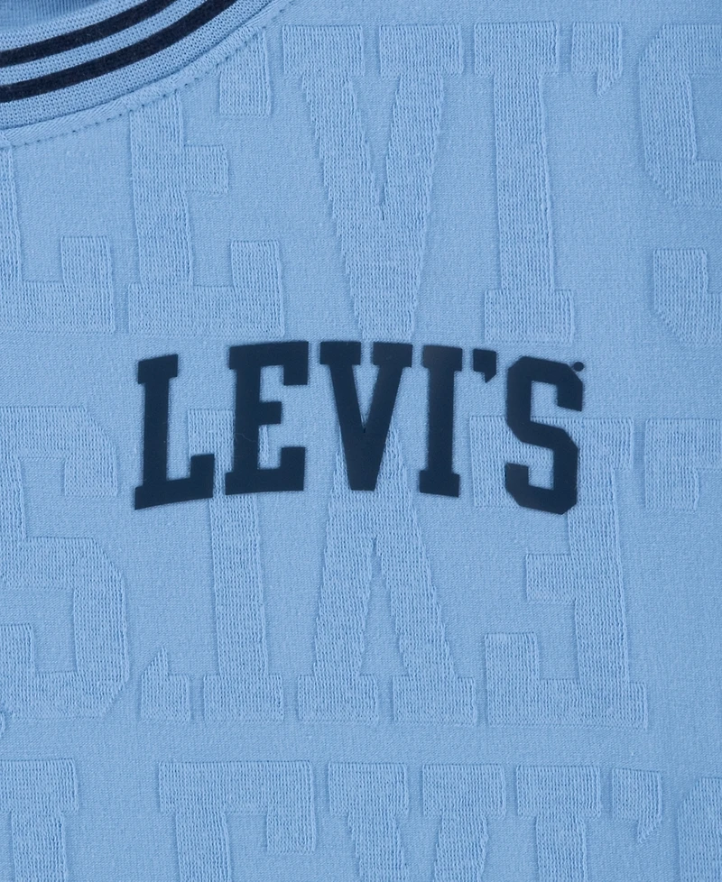 Levi's Big Boys Branded Jacquard T-Shirt