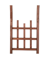 Wooden Arch with Bench for 2 People for Stylish Outdoor Seating and Garden Decor