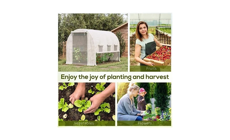 Outdoor Greenhouse for Gardening – Durable Plant Growing Shelter