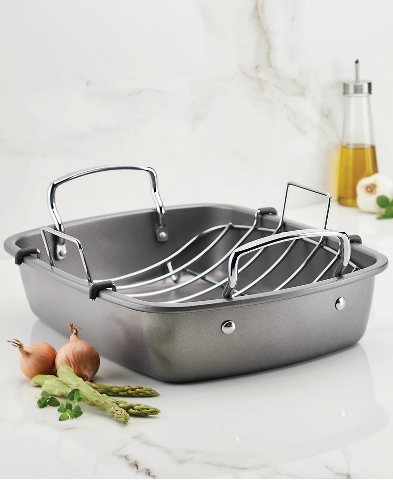 Circulon Nonstick 17" x 13" Roaster with U-Rack