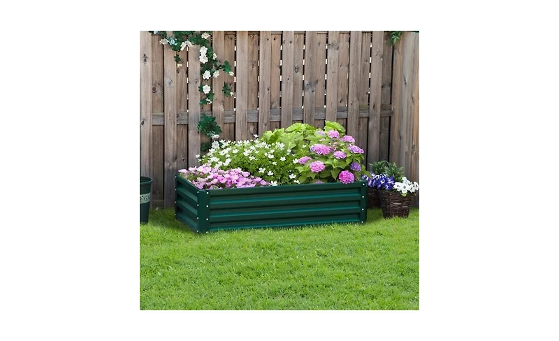 Elevated Wooden Garden Bed for Outdoor Gardening Durable & Easy to Assemble