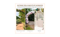 Garden Arch – Elegant and Durable Archway for Outdoor Gardens, Pathways, or Entrances