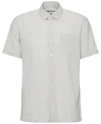 Barbour Men's Nelson Linen Short Sleeve Summer Shirt