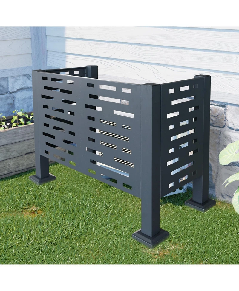 Streamdale 3ftx2ft Ac Unit Privacy Fence Cover, Conceals 3 Units