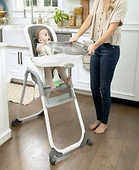 Full Course SmartClean 6-in-1 High Chair – Slate