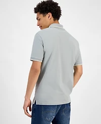 A|X Armani Exchange Men's Regular-Fit Tipped Polo Shirt