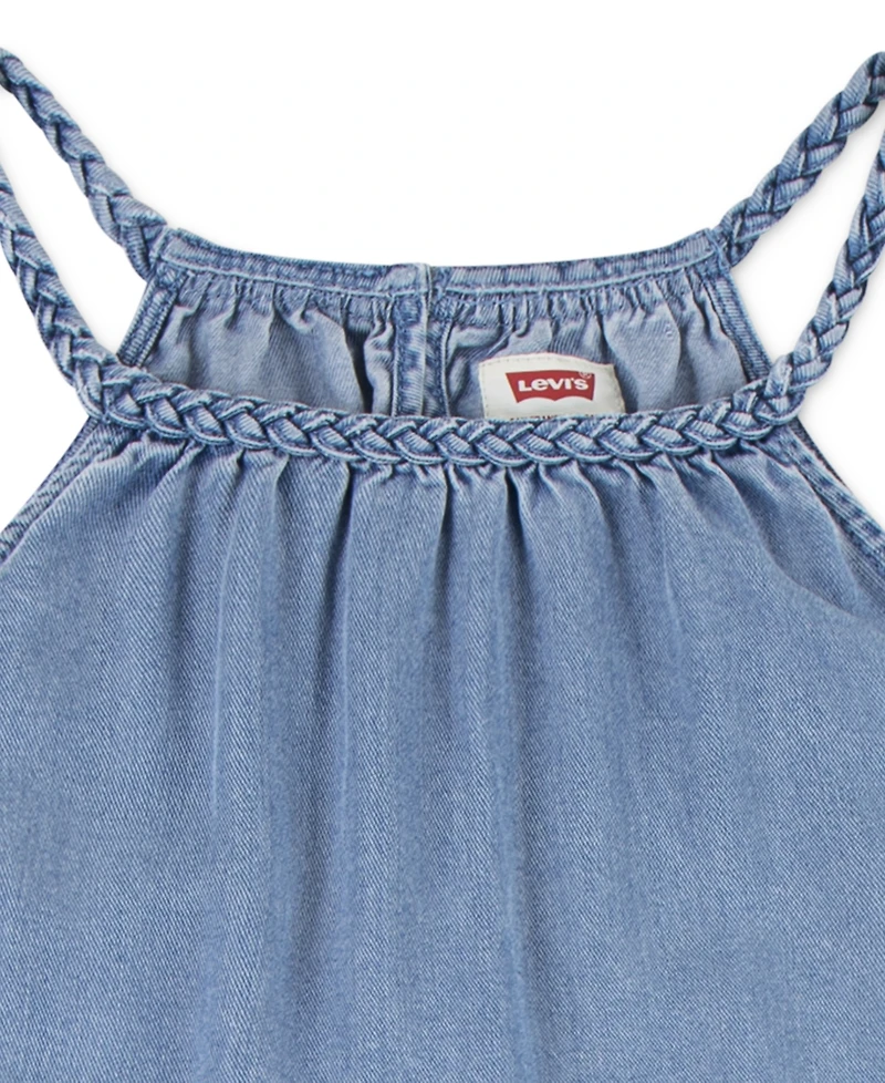 Levi's Big Girls Halter Tiered Dress