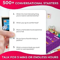 Quokka Conversation Cards Game - Universal Edition - 500 Questions - Share Thoughts