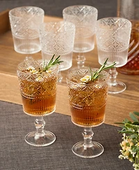 Certified International Victoria Acrylic All-Purpose Goblets, Set of 6