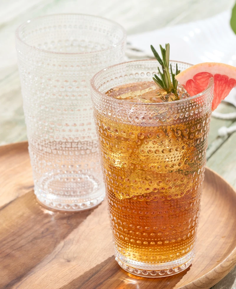 Certified International Santa Fe Acrylic Ice Tea Glasses, Set of 6